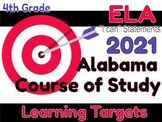 Alabama Course of Study "I Can" Statements- 2021 ELA Stand
