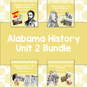 Preview of Alabama History: Unit 2 Bundle