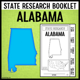 Alabama State Report Research Project Tabbed Booklet | Gui