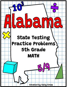 Preview of Alabama Test Prep Practice *5th Grade Math*