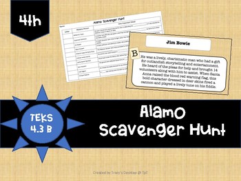 Preview of Alamo Scavenger Hunt