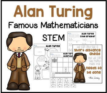 Alan Turing Famous Mathematicians STEM by LoveMariel | TPT
