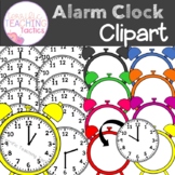 Alarm Clock Clip Art for Telling Time