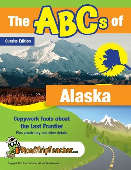Preview of Cursive Printables: Alaska!
