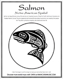 Alaska Native American Symbols – Salmon