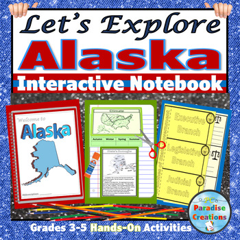 Preview of Alaska State History Interactive Research Project Notebook
