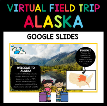 Preview of Alaska - Virtual Field Trip - Escape Room - Distance Learning