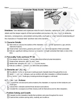 Preview of Alaskan Nets (2021) Character Study & Movie Guide