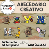 Abecedario Creativo en Mayúsculas / Spanish Letter Crafts