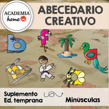 Preview of Abecedario Creativo en minúsculas / Spanish Letter Crafts