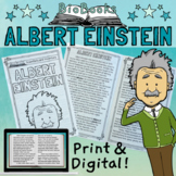 Albert Einstein Biography Reading Passage Activity Booklet