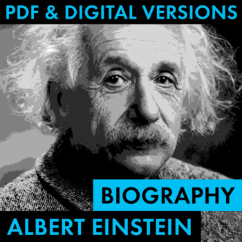 Preview of Albert Einstein Biography Research, Albert Einstein Biography PDF & Google Drive