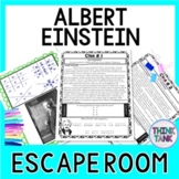 Albert Einstein ESCAPE ROOM - Reading Comprehension - Physics