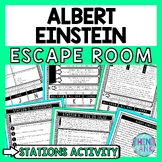 Albert Einstein Escape Room Stations - Reading Comprehensi