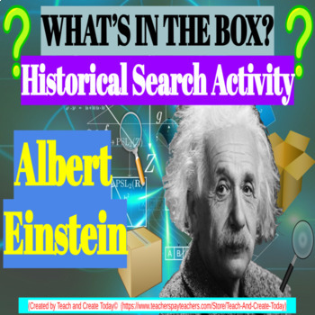 Preview of Albert Einstein Social Studies History Activity For 2nd 3rd 4th 5th grade