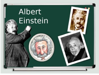 Preview of Albert Einstein - themed PPT