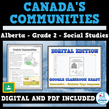 Preview of Alberta Grade 2 Social Studies 2.1 - Canada's Dynamic Communities