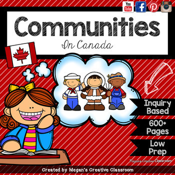 Preview of Alberta Grade 2 Social Studies  {Communities in Canada: VALUE BUNDLE}