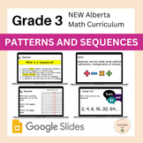 Alberta Grade 3 Math- Patterns and Sequences - Google Slid