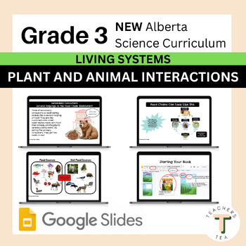 Preview of Alberta Grade 3 New Science - LIVING SYSTEMS - Plant and Animal Growth