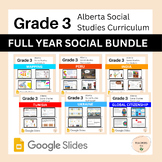 Alberta Grade 3 Social Studies- BUNDLE- 7 Units + 1 Readin
