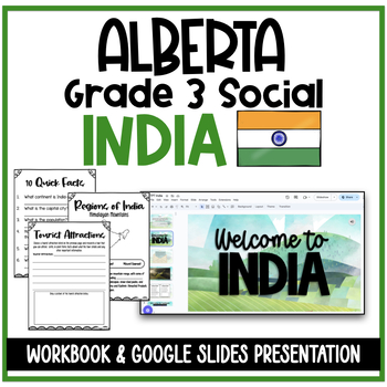 Preview of Alberta Grade 3 Social Studies - India