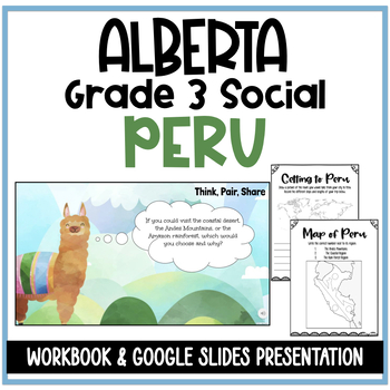 Preview of Alberta Grade 3 Social Studies - Peru