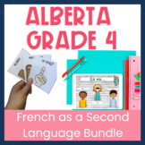 Alberta Grade 4 French as a Second Language FSL Bundle