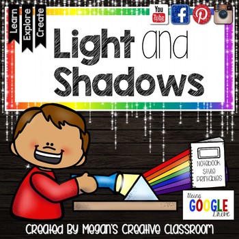 Preview of Alberta Grade 4 Light and Shadows Science Unit