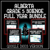 Alberta Grade 5 Science Bundle