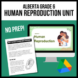 Alberta Grade 6 - Human Reproduction Unit (New Health Curr