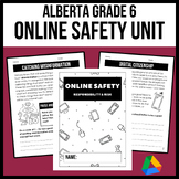 Alberta Grade 6 - Online Safety Unit (New Health Curriculu