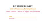 Alberta Grade 6 PAT - Social Studies Prep Booklets (4 Work