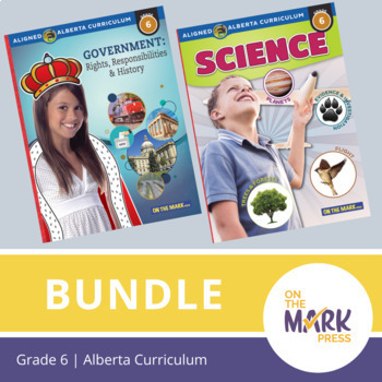 Preview of Alberta Grade 6 Science & Social Studies Full Year $avings Bundle!