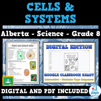 Preview of Alberta Grade 8 Science - Cells and Systems