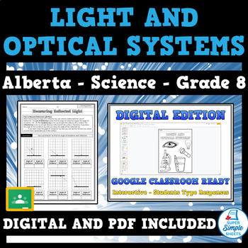 Preview of Alberta Grade 8 Science - Light and Optical Systems