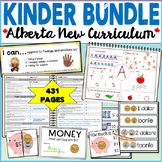 Alberta New Curriculum KINDER BUNDLE | Assessment + Financ