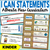 Alberta New Curriculum | Kindergarten I CAN STATEMENTS car