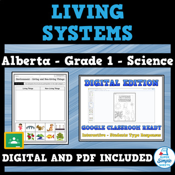 Preview of Alberta - Science - Grade 1 - Living Systems - NEW 2023 Curriculum