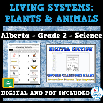 Preview of Alberta - Science - Grade 2 - Living Systems - NEW 2023 Curriculum