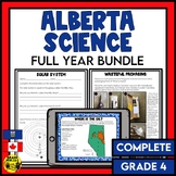 Alberta Science Grade 4 | Growing Full Year Bundle