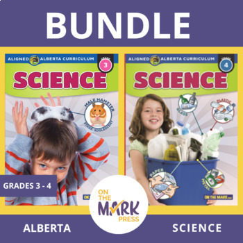Preview of Alberta Science Grades 3 & 4 Full Year Split Grade $AVINGS BUNDLE