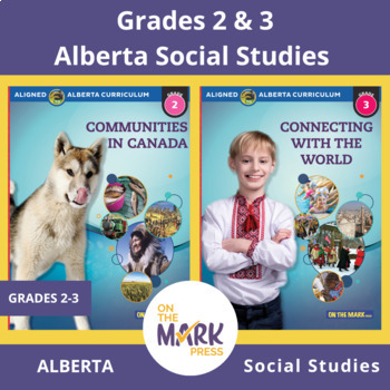 Preview of Alberta Social Studies Grades 2 & 3 Full Year Split Grade $AVINGS BUNDLE