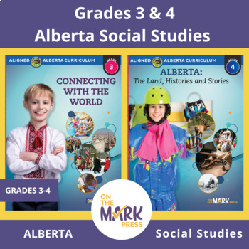 Preview of Alberta Social Studies Grades 3 & 4 Full Year Split Grade $AVINGS BUNDLE