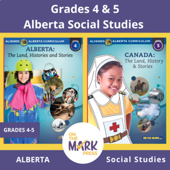 Preview of Alberta Social Studies Grades 4 & 5 Full Year Split Grade $AVINGS BUNDLE