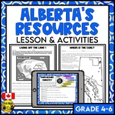 Alberta's Natural Resources Lesson and Activities | Earth 