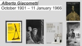 Alberto Giacometti PPT and Foil Sculpture Activity