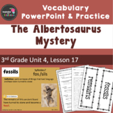 Albertosaurus Mystery Vocabulary PowerPoint  - Aligned w/ 