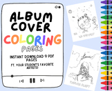 Album Cover Coloring Pages - MauroArtRoom