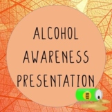 Alcohol Awareness Counseling or Advisory Lesson for Google Slides